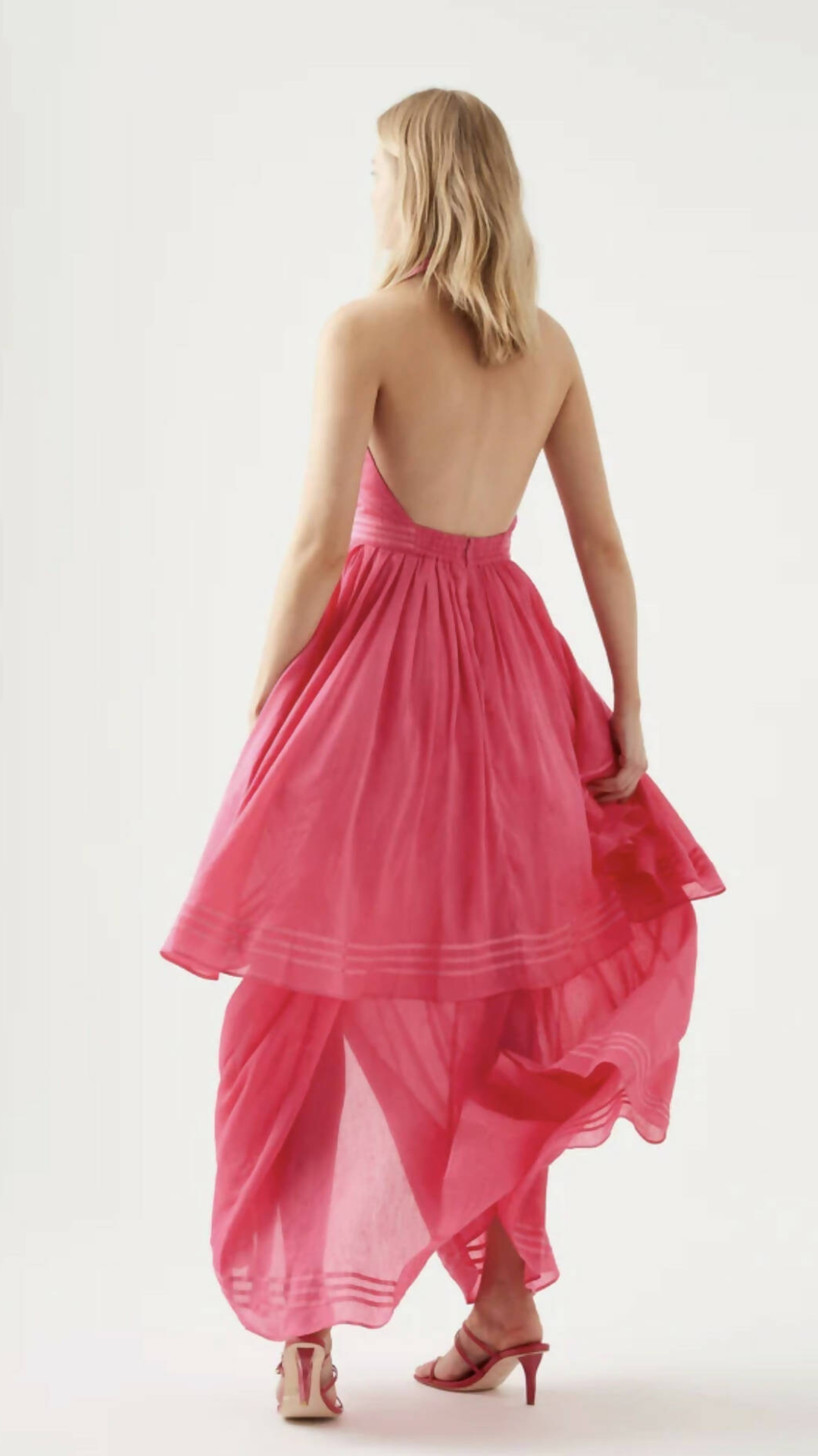 Aje - Sienna Maxi Dress - Pink