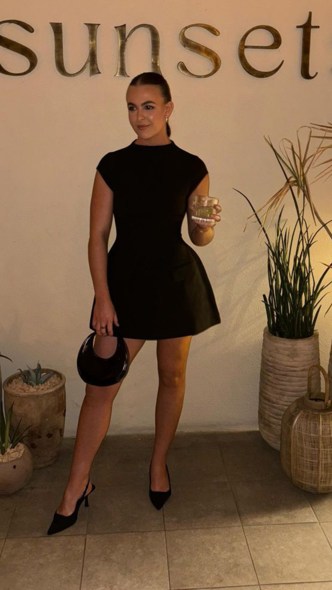 Odd Muse - The Ultimate Muse Cap Sleeve Mini Dress