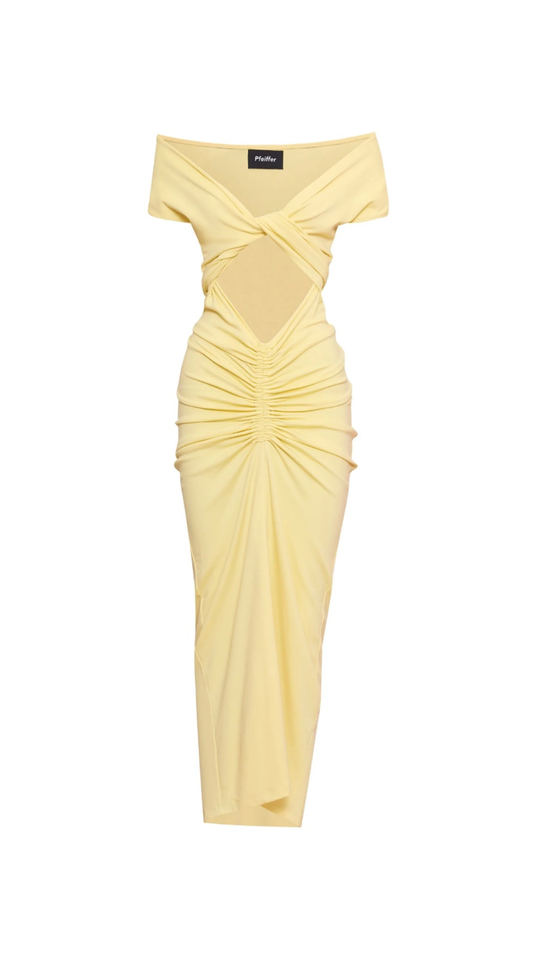Pfeiffer - Ramos Dress - Lemon Yellow