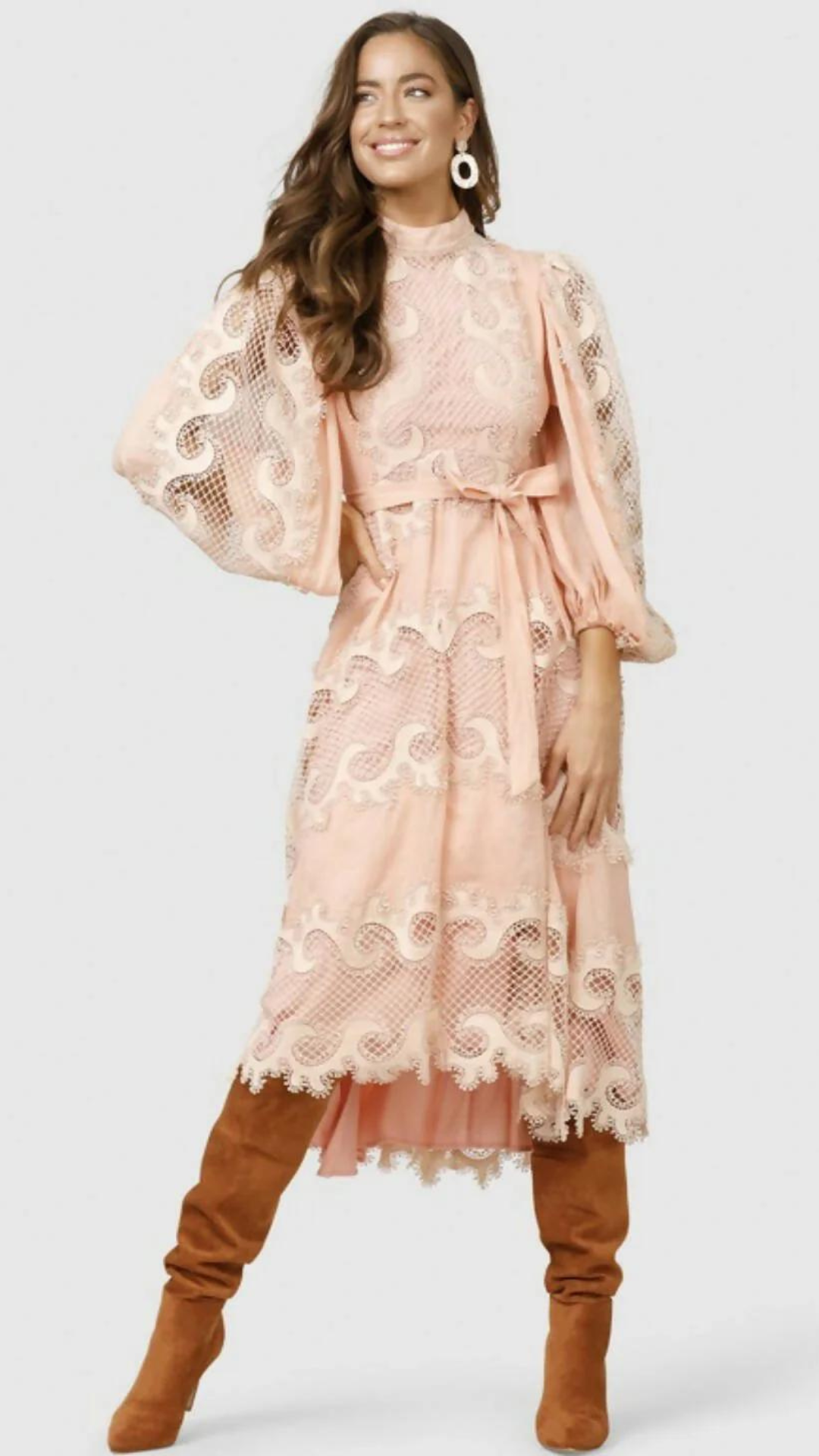 Ministry Of Style - Victoriana Lace Midi Dress