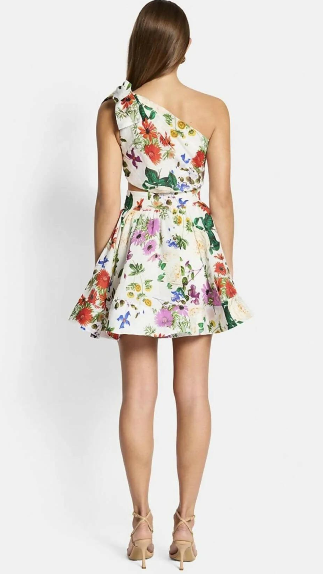 Sofia The Label - Birdie One Shoulder Mini Dress