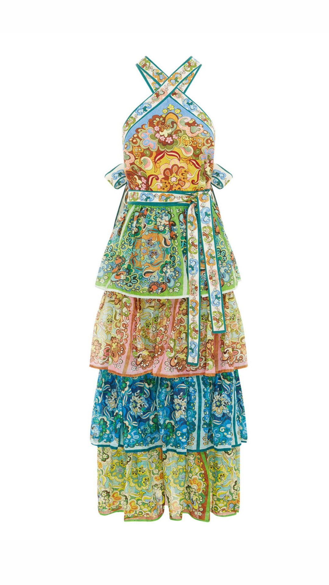 Alemais - Dreamer Halter Tier Dress