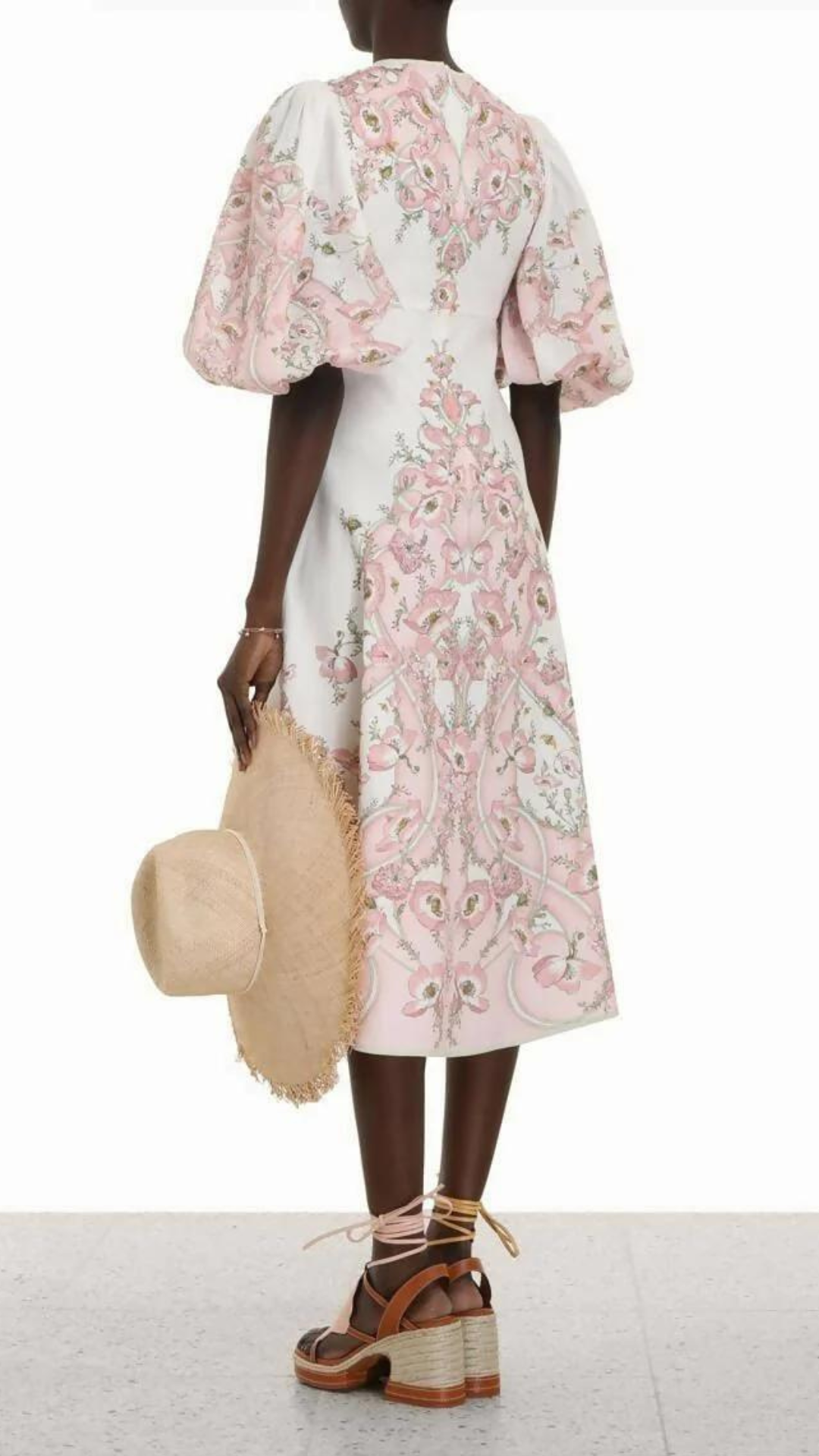 Zimermann - Jeannie Keyhole Midi Dress