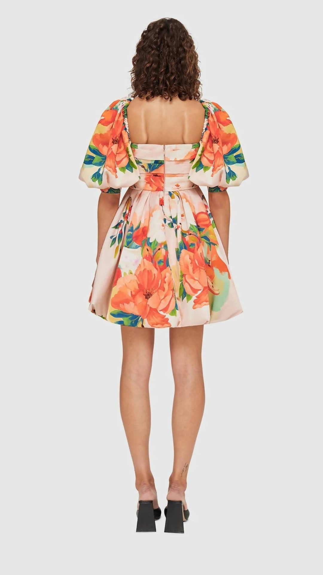 Leo Lin - Florescence Bubble Mini Dress