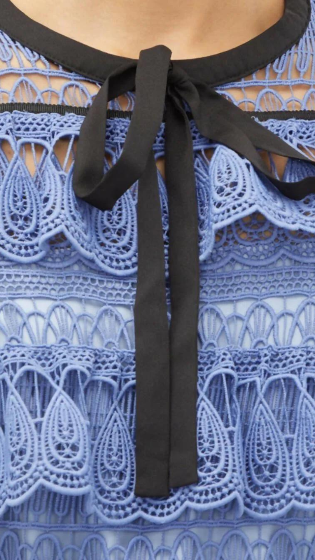 Self Portrait - Daphne Tiered Guipure-Lace Midi Dress