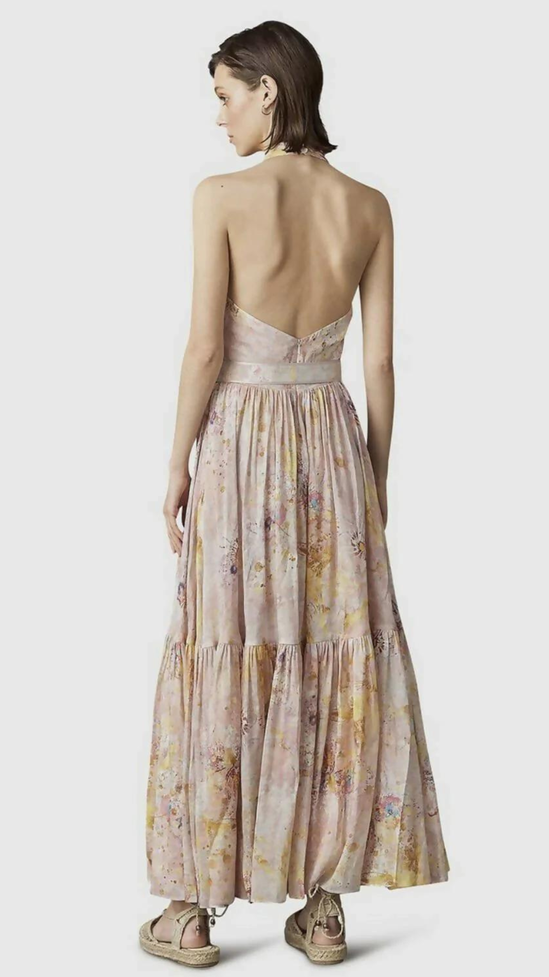Leo Lin - Adoration Silk Linen Dress - Pink