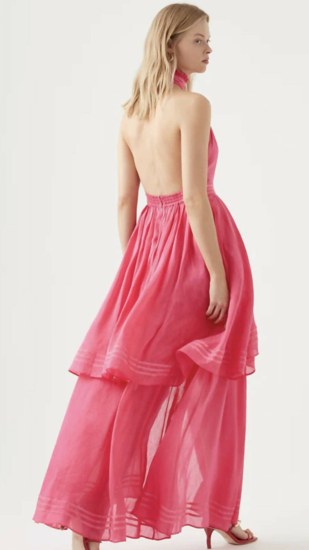 Aje - Sienna Maxi Dress - Pink