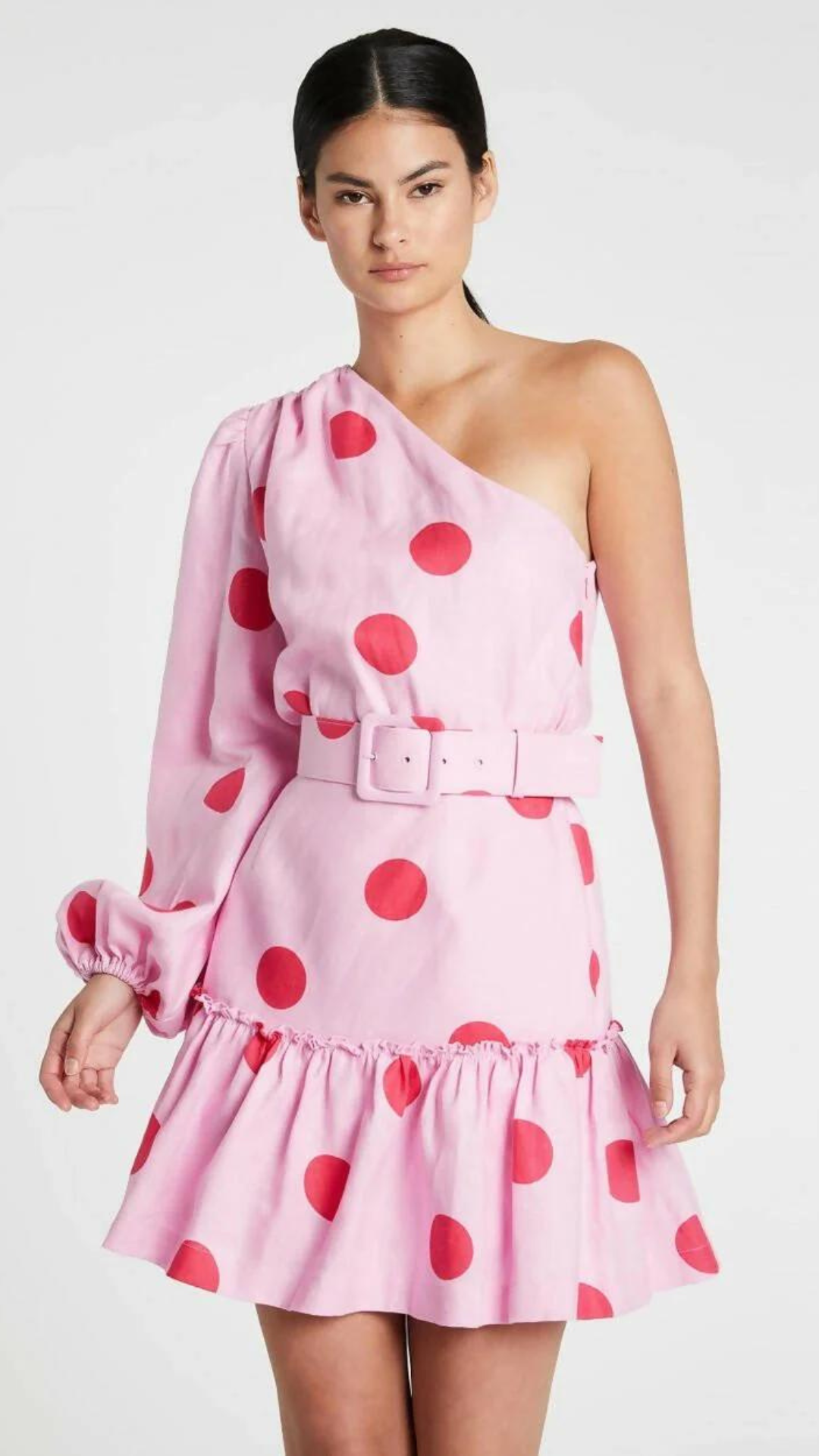 Rebecca Vallance - Dalia One Sleeve Mini Dress