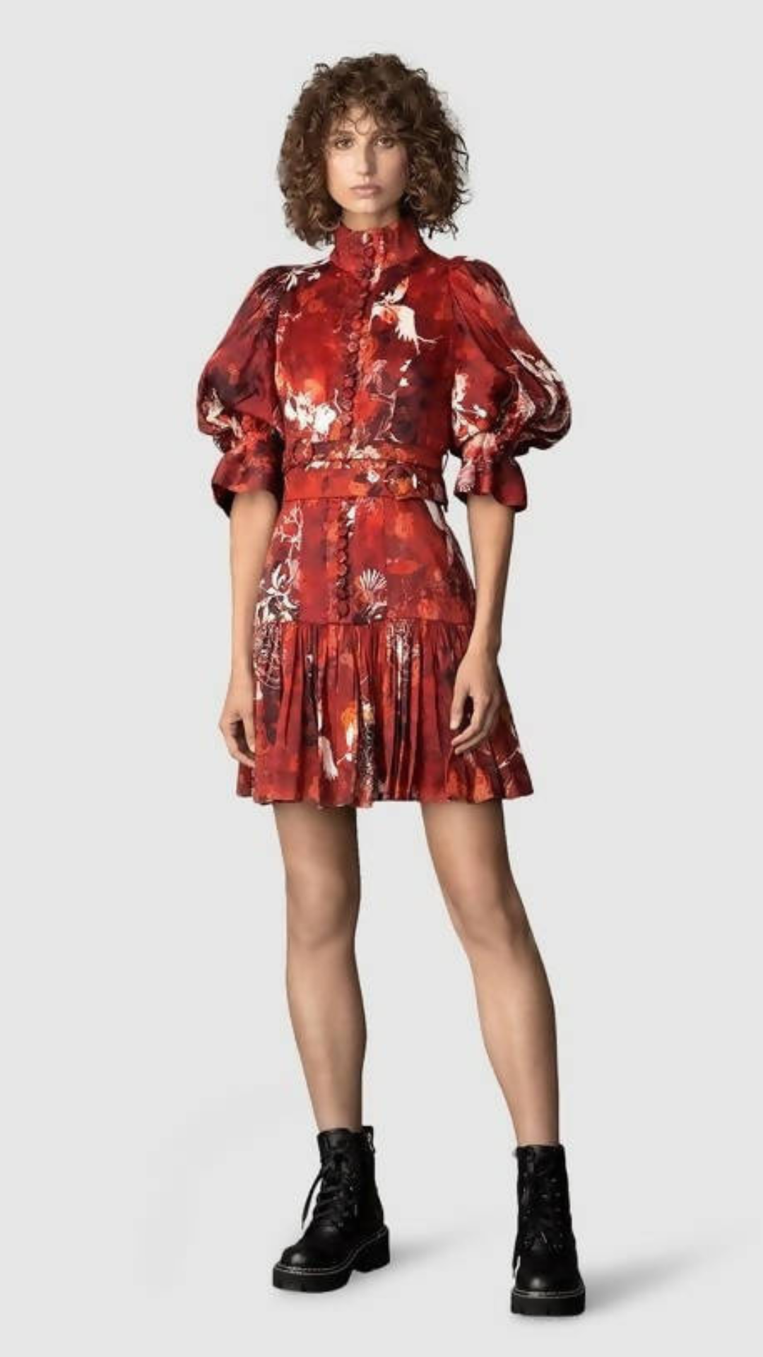 Leo Lin - Romantica Galaxy Short Dress