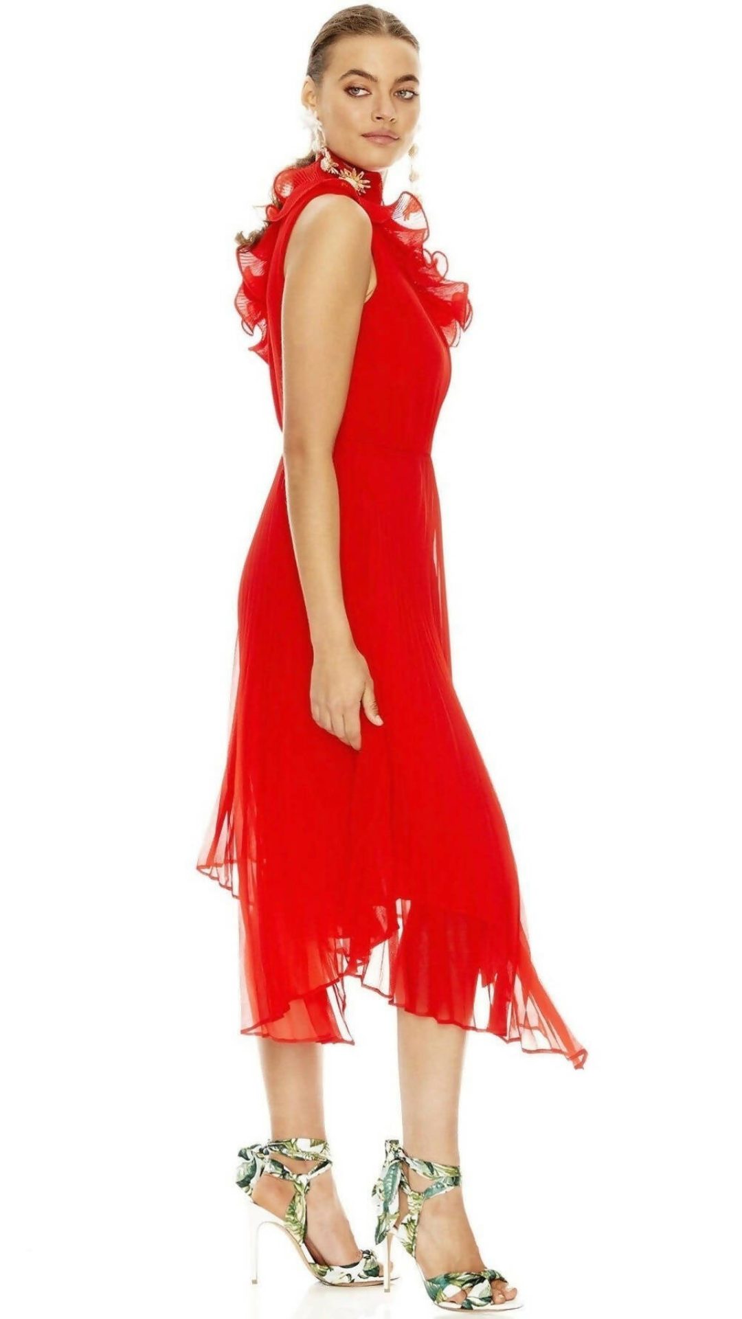 Talulah - Love Song Midi Dress - Desert Sand