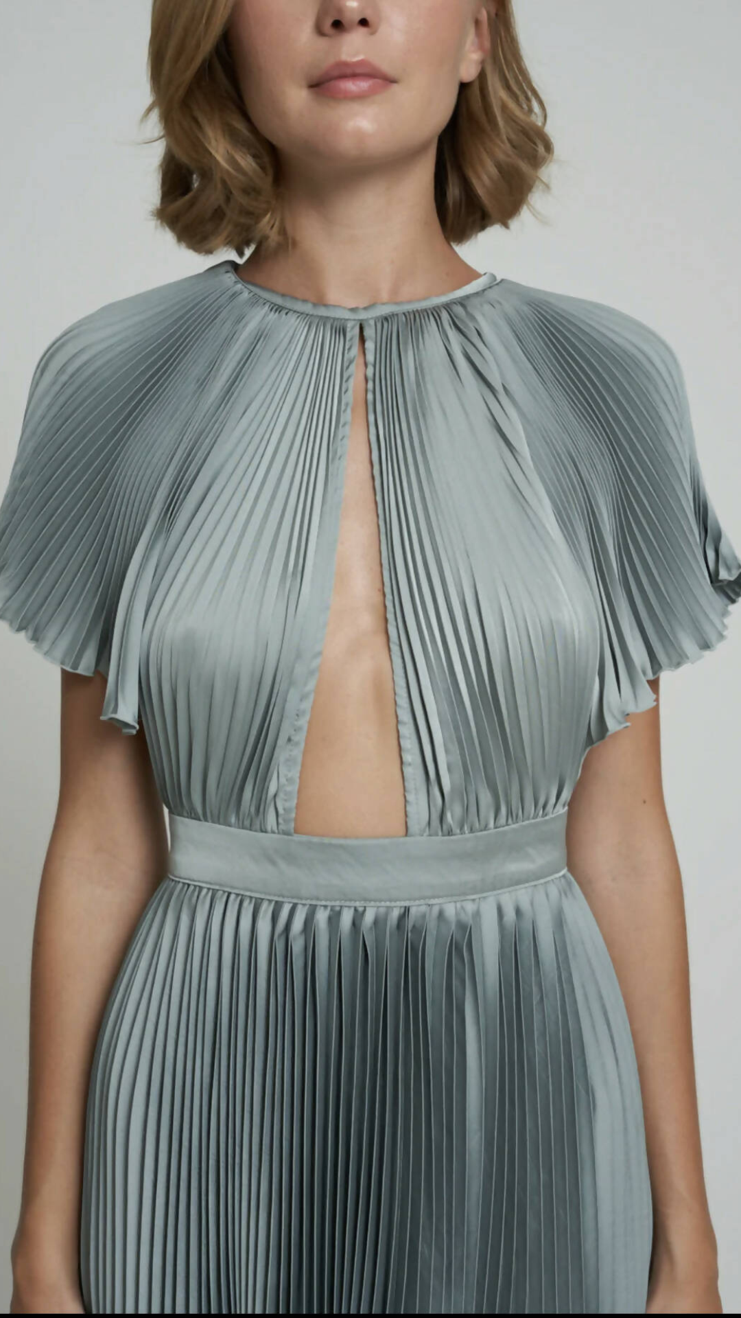 Lidee - Theatre Mini Dress - Sage