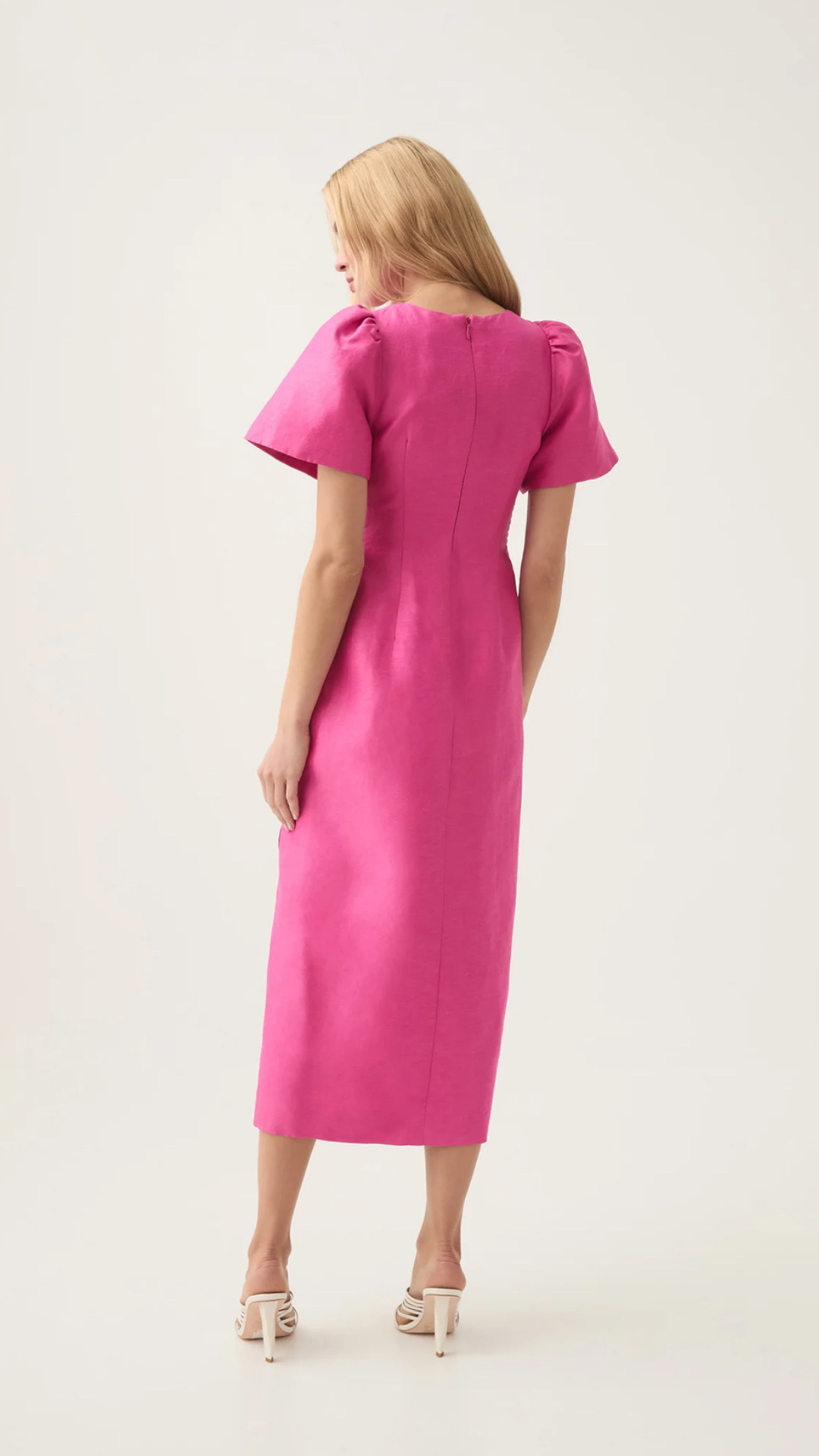 AJE - Presence Twisted Midi Dress