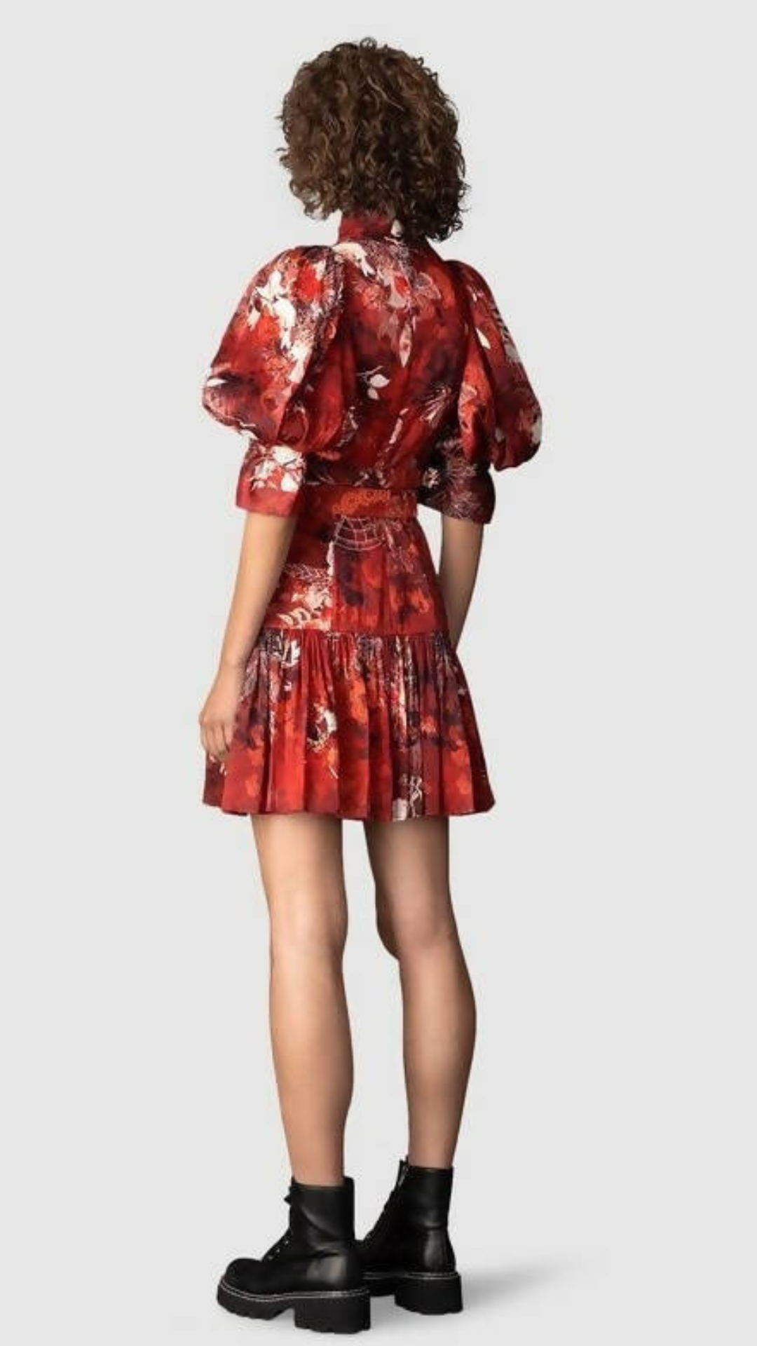 Leo Lin - Romantica Galaxy Short Dress