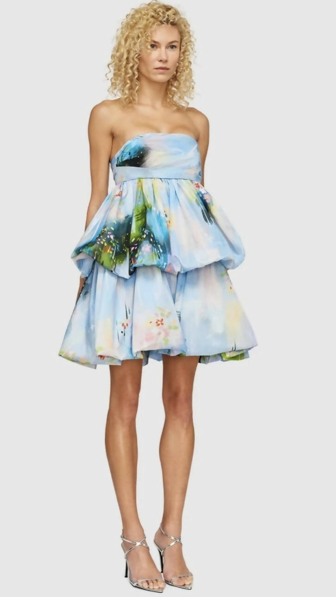 Leo Lin - Daphne Strapless Bubble Dress