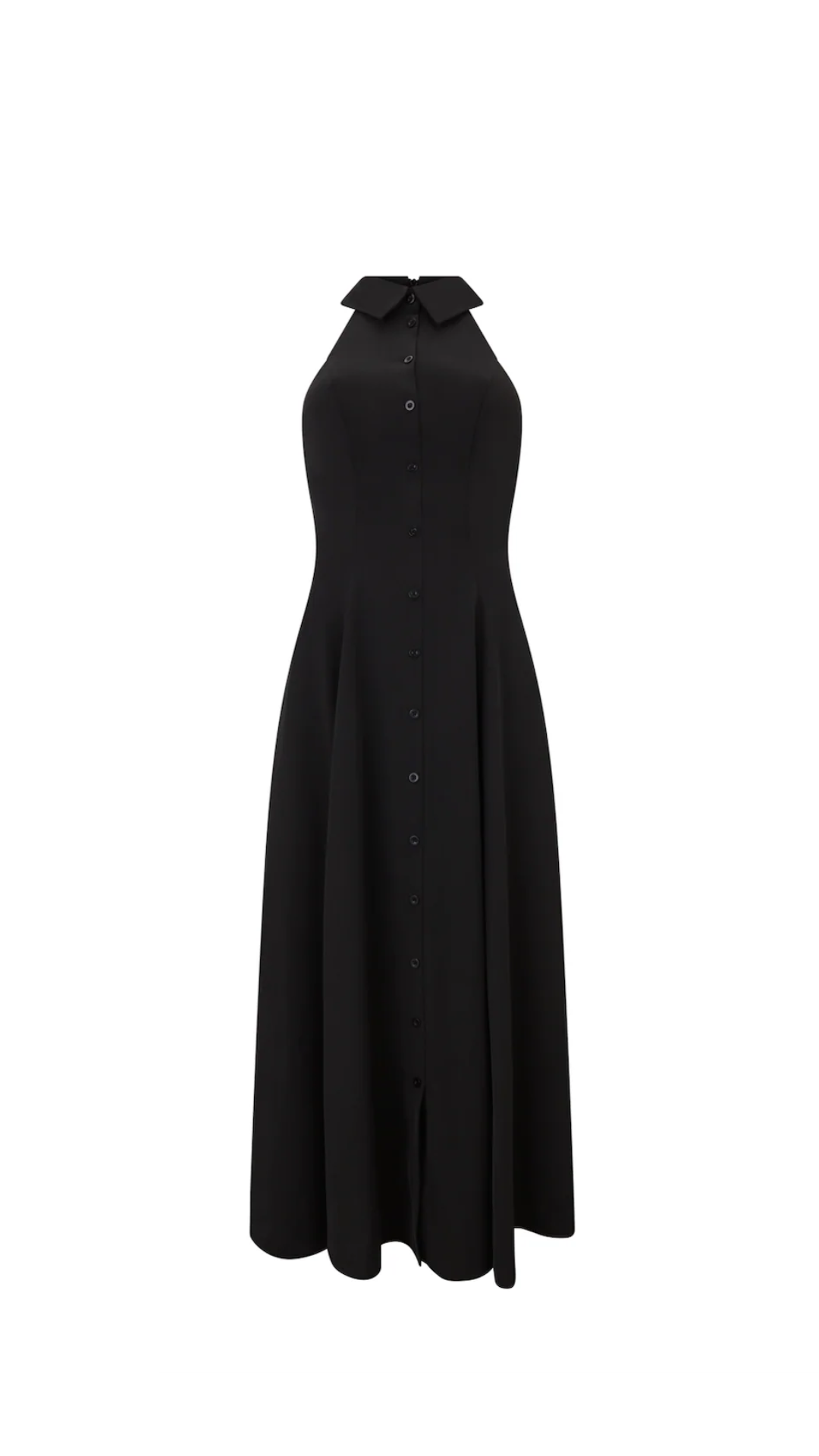 Odd Muse - Flowy Collar Maxi Dress