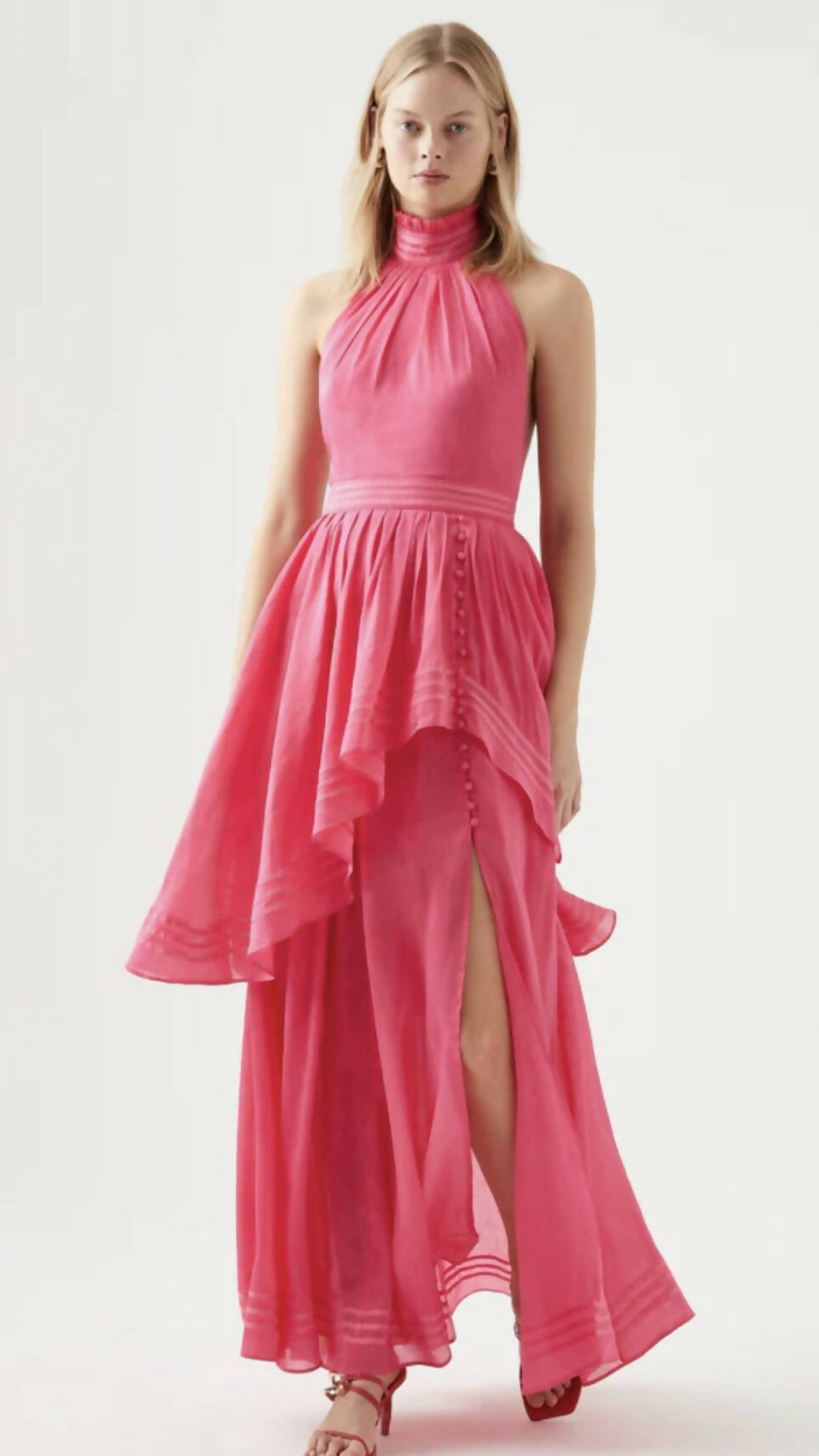 Aje - Sienna Maxi Dress - Pink