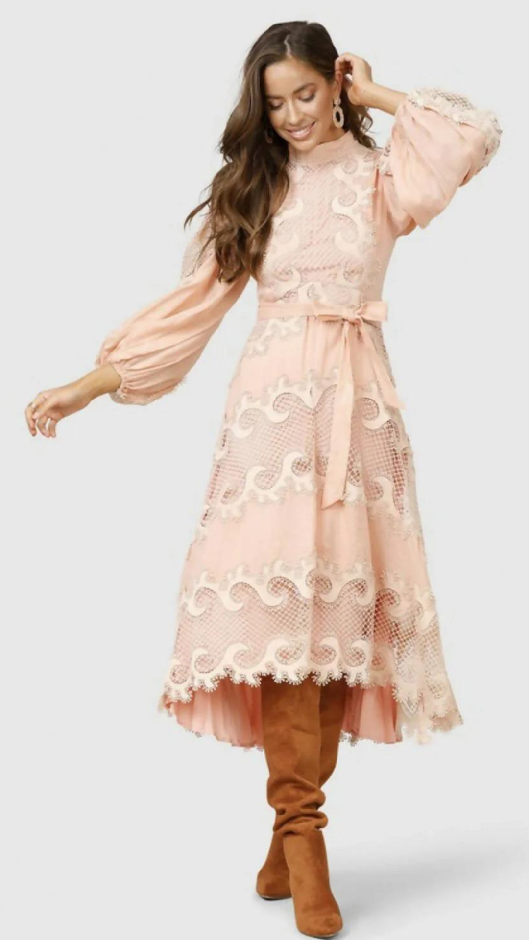 Ministry Of Style - Victoriana Lace Midi Dress