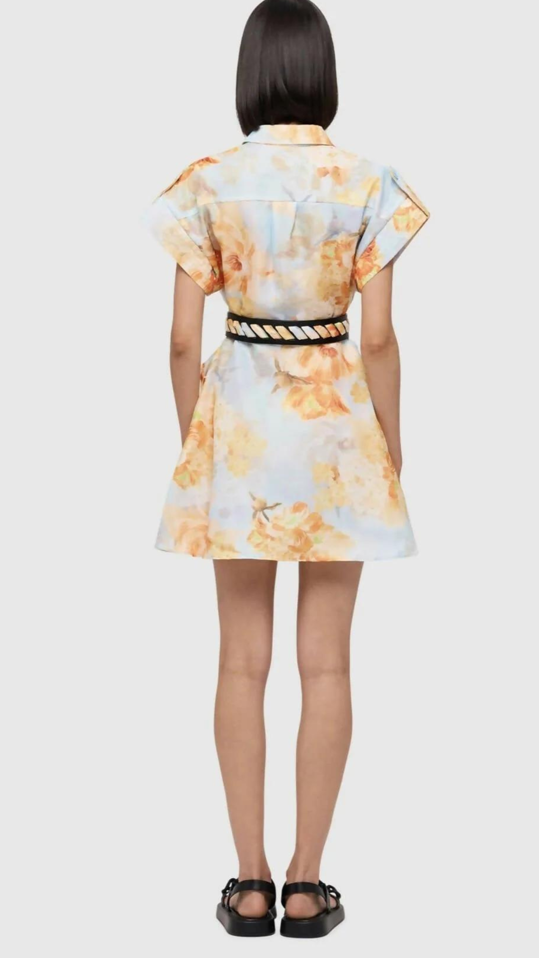 Leo Lin - Frankie Pocket Shirt Mini Dress