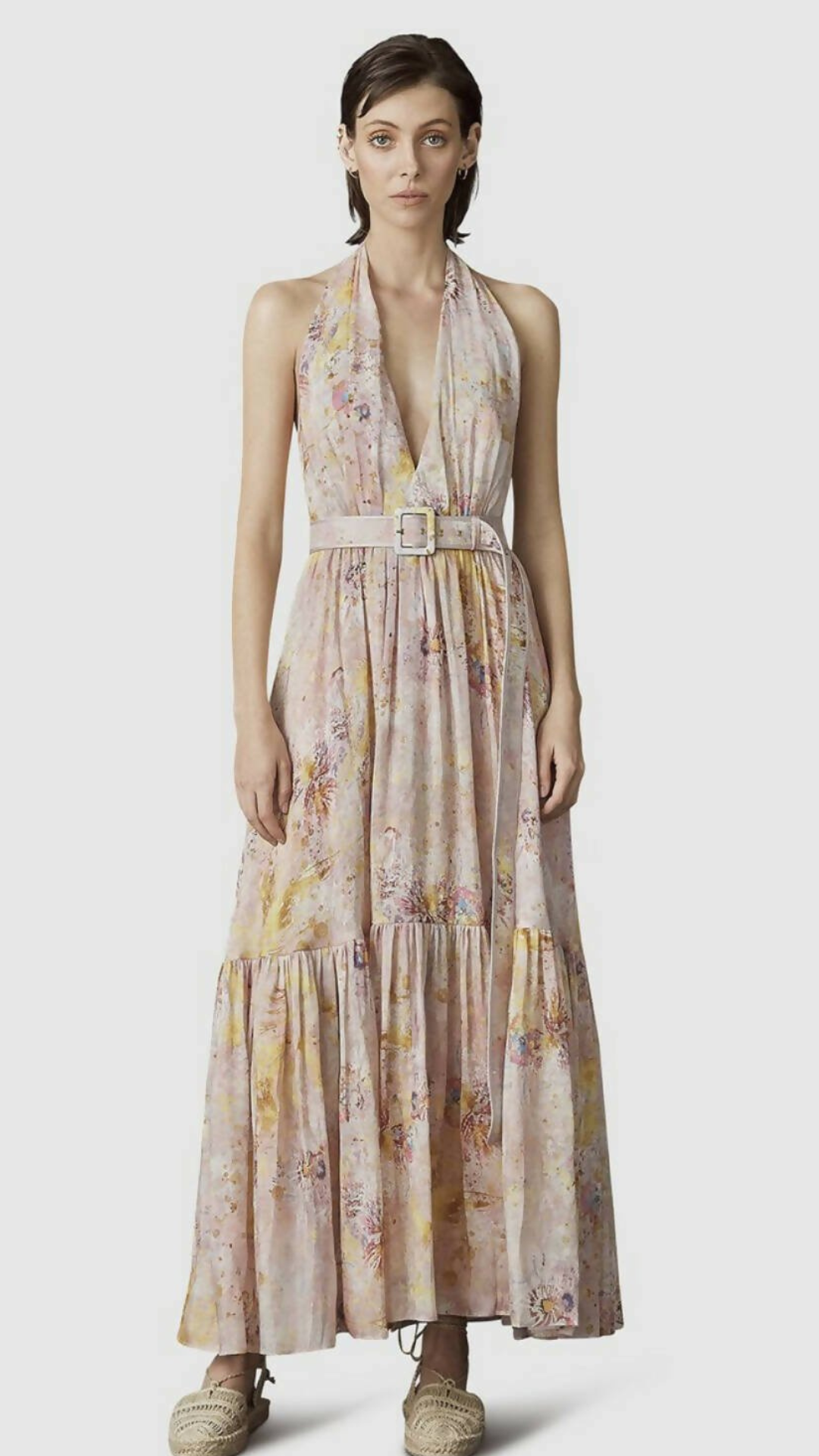 Leo Lin - Adoration Silk Linen Dress - Pink