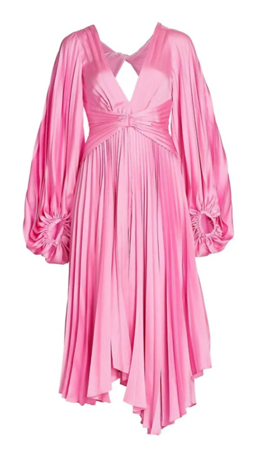 Acler - Palms Midi Dress - Pop Pink
