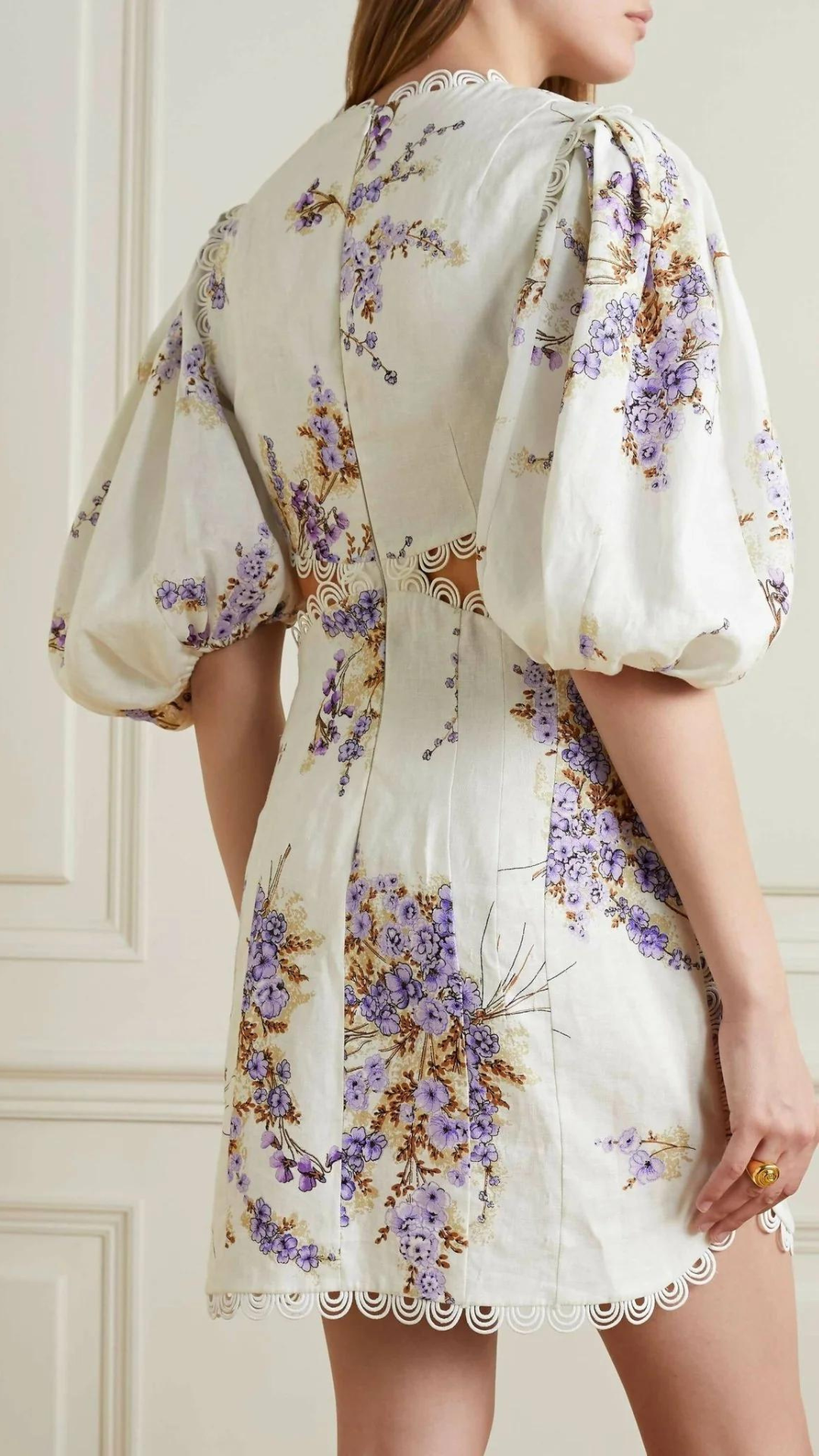 Zimmermann - Jude Cut Out Mini Dress