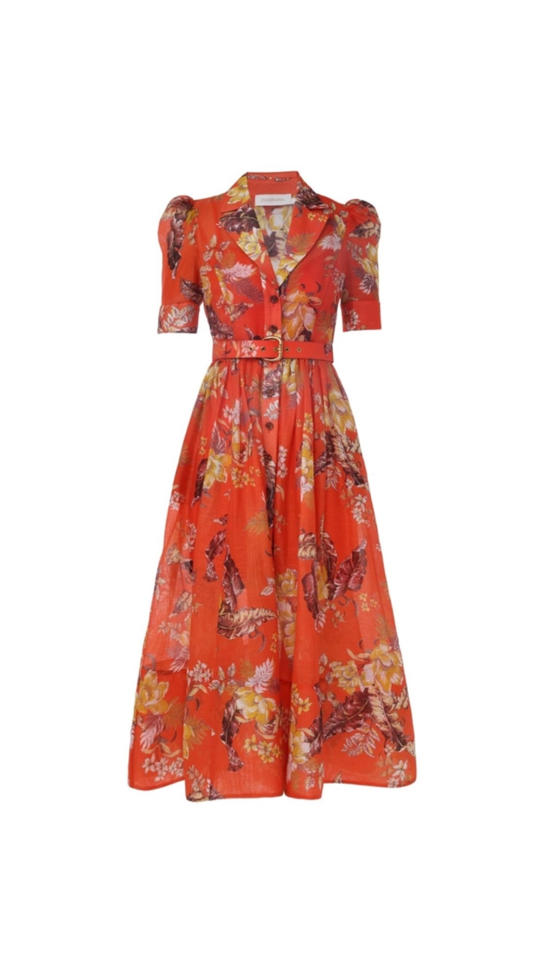 Zimmermann - Matchmaker Midi Shirt Dress