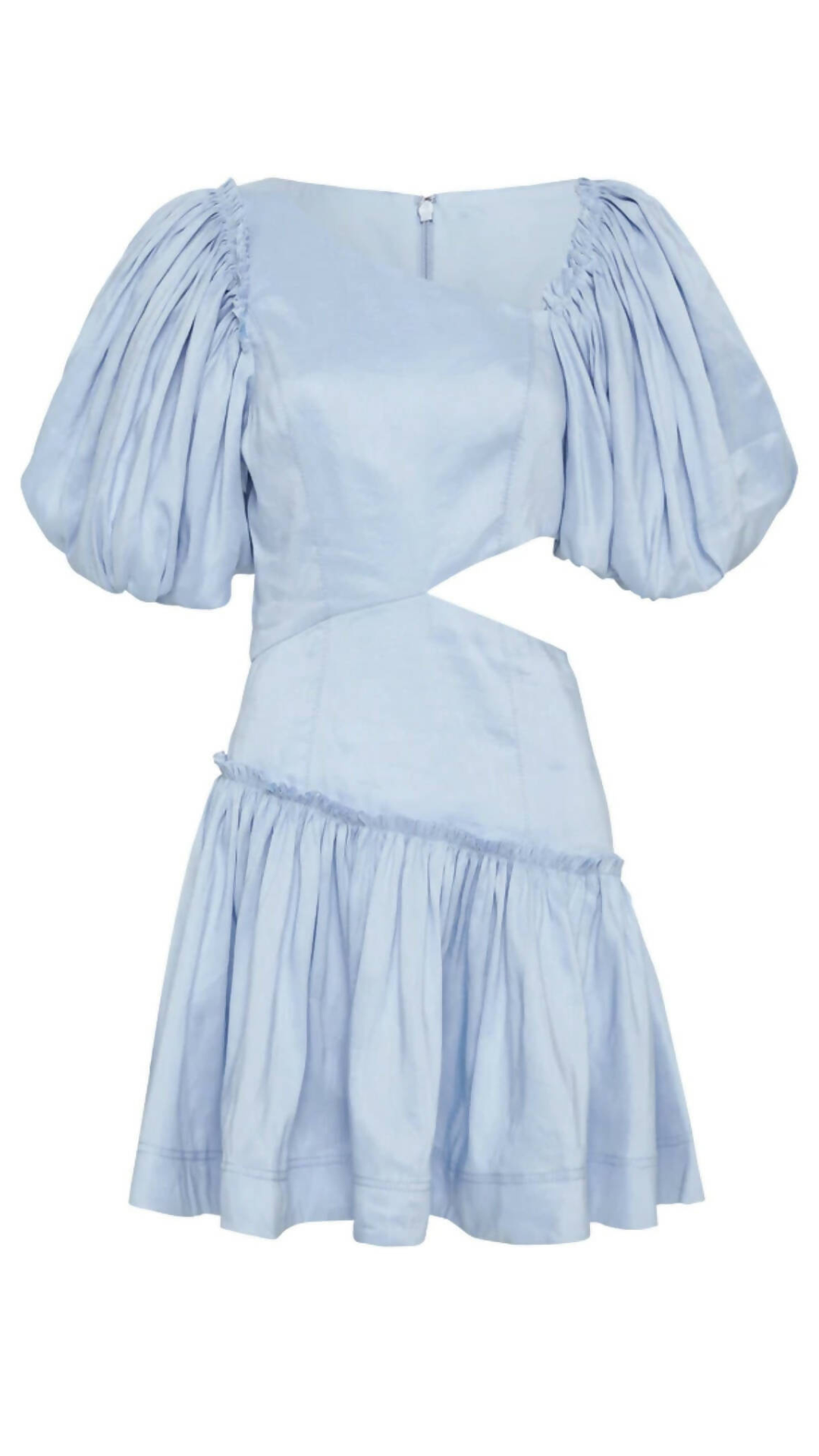 Aje - Chateau Mini Dress - Blue