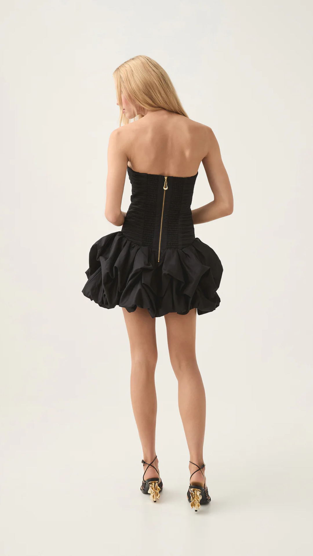 AJE - Violette Bubble Hem Mini Dress