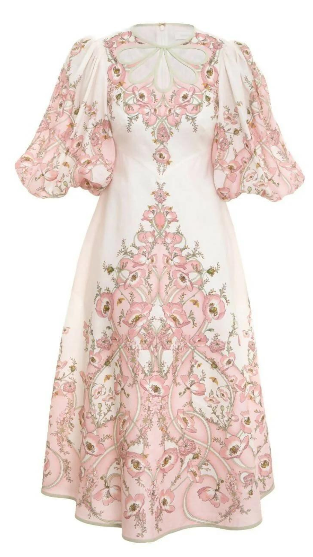 Zimermann - Jeannie Keyhole Midi Dress