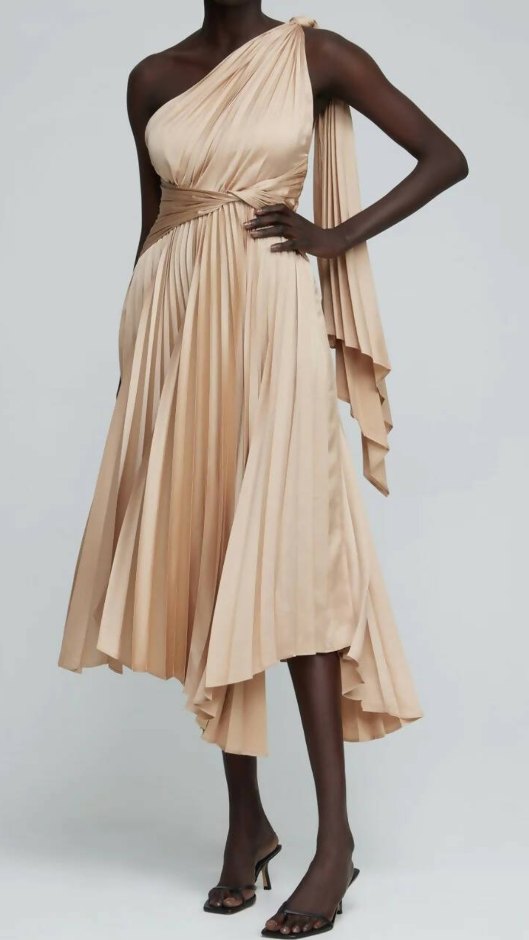 Acler - Kalora Midi Dress - Gold