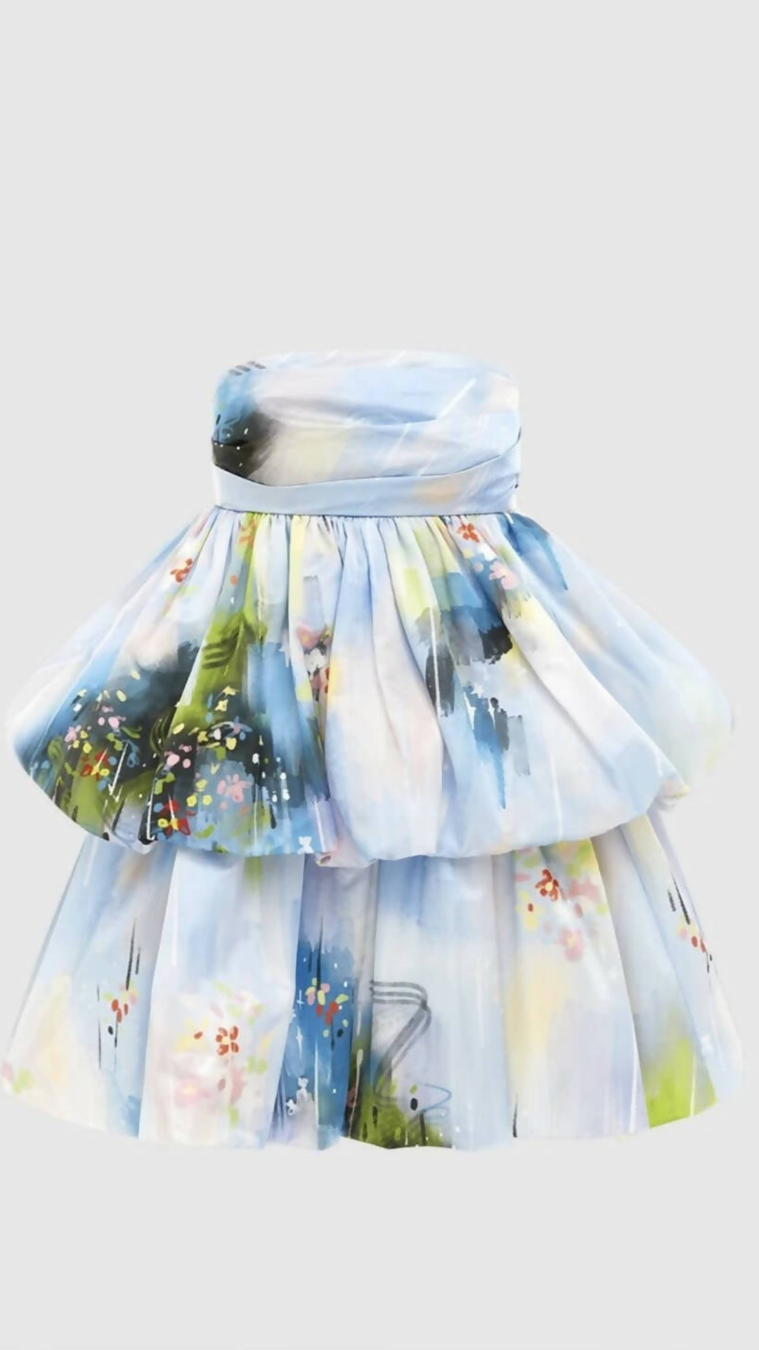 Leo Lin - Daphne Strapless Bubble Dress