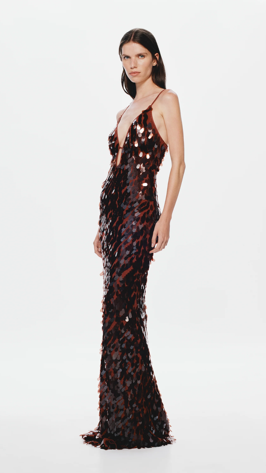 Misha - Sapphire Sequin Maxi Dress