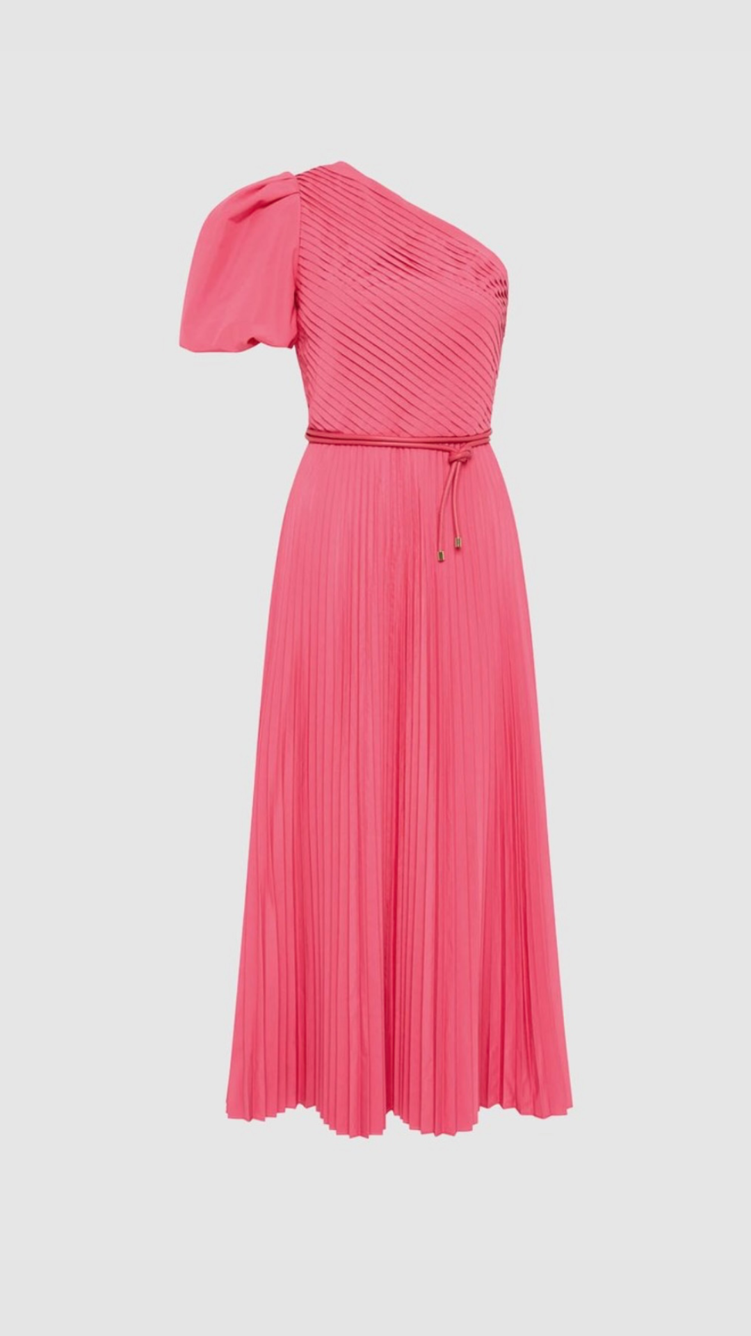 Rebecca Vallance - Rosa One shoulder Midi