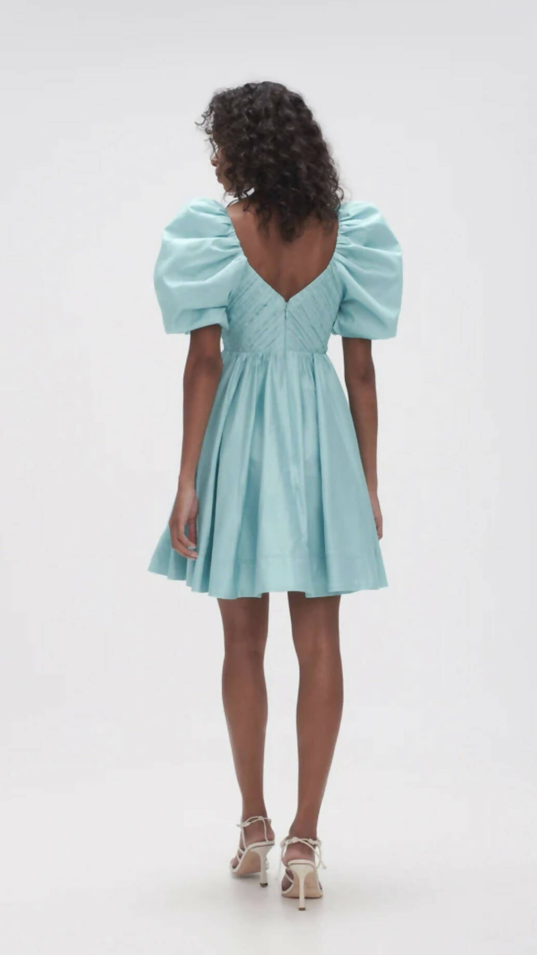 Aje - Gabrielle Plunge Mini Dress