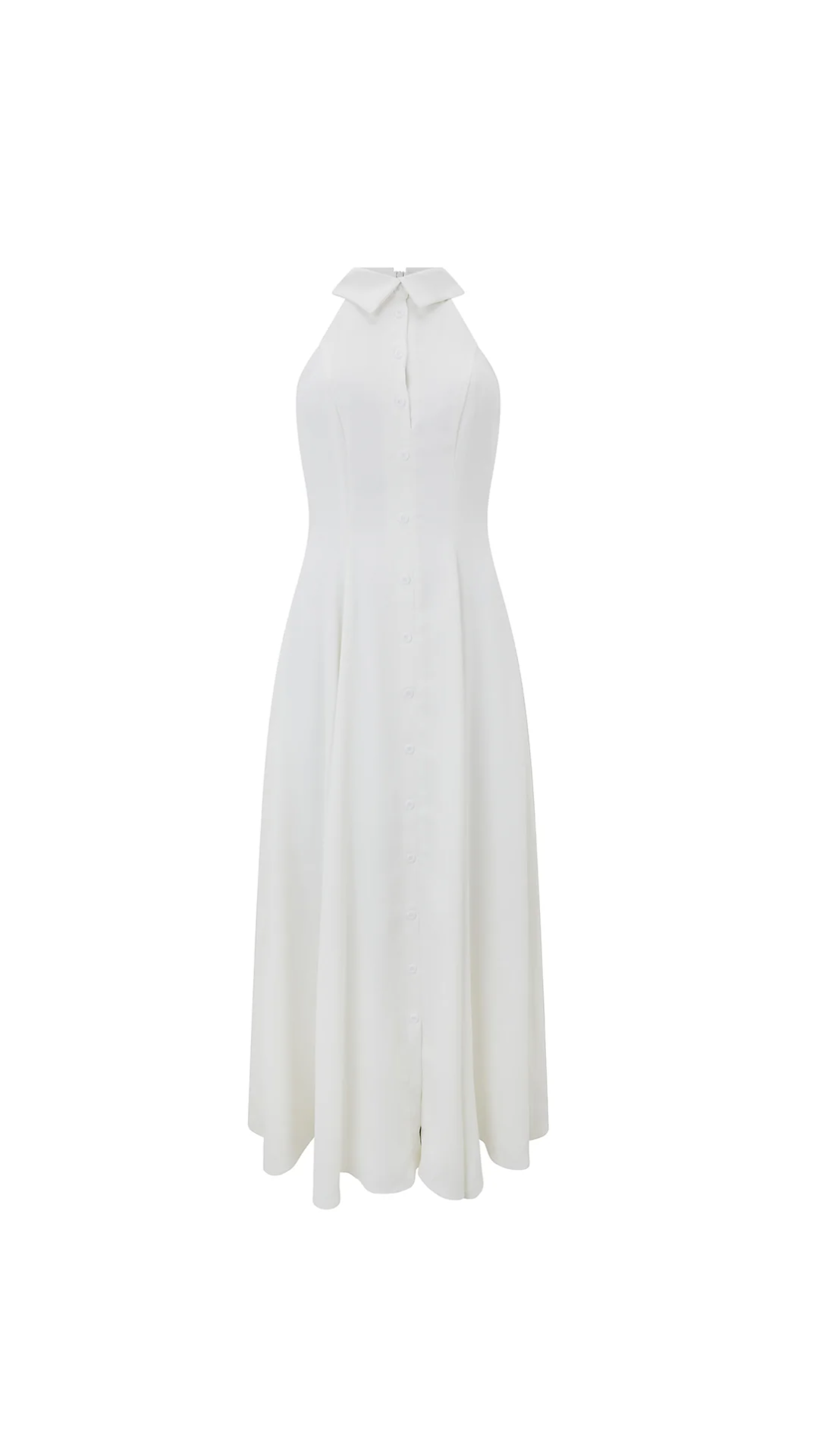 Odd Muse - Flowy Collar Maxi Dress