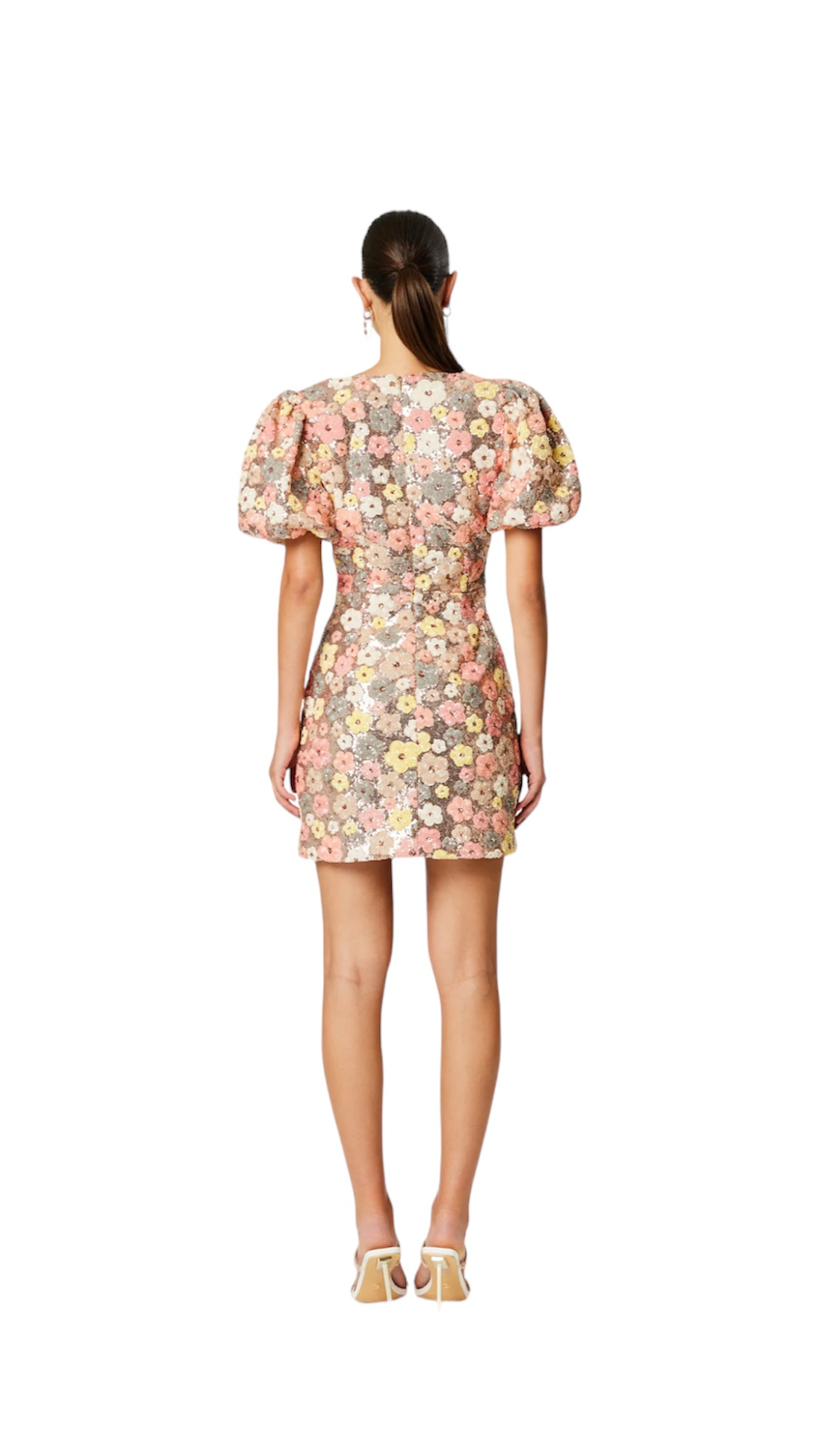 Elliatt - Garden Mini Puff Sleeve Dress