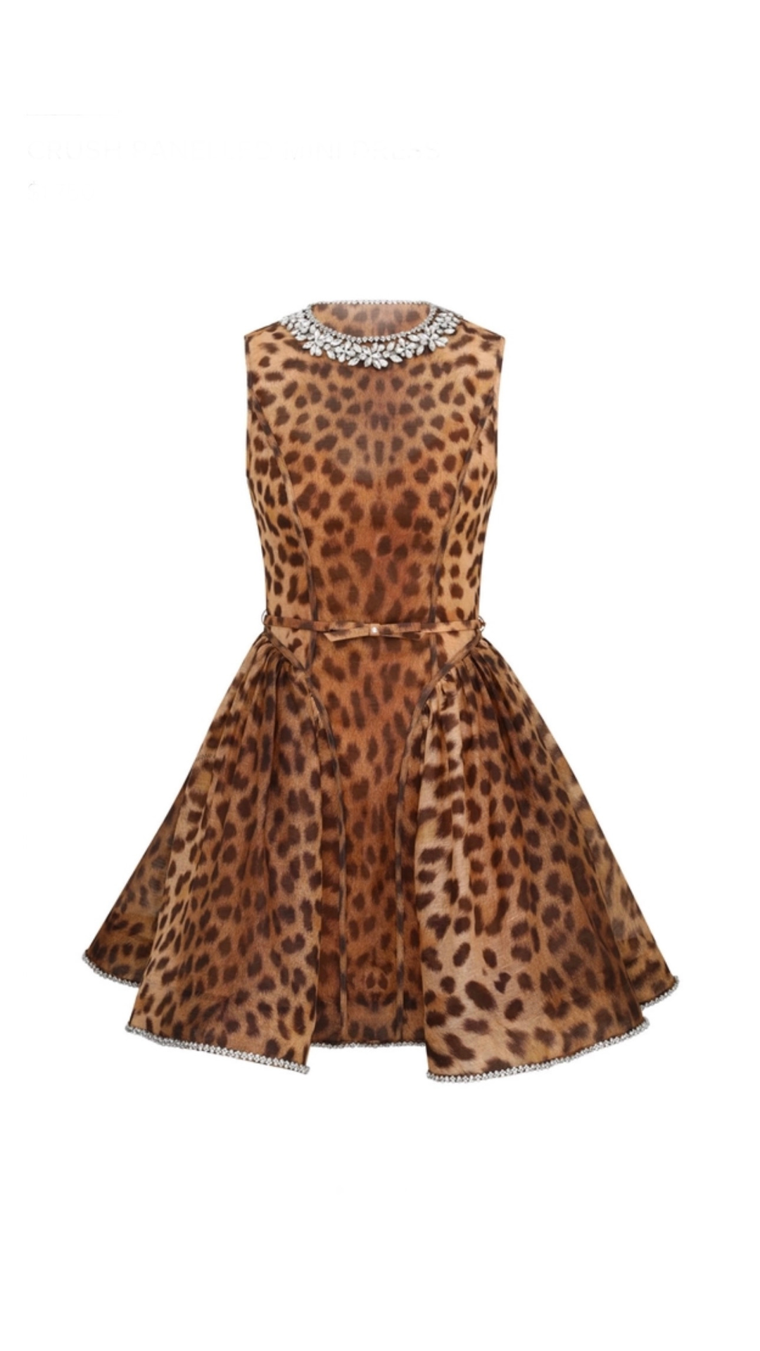 Zimmermann - Crush Panelled Mini