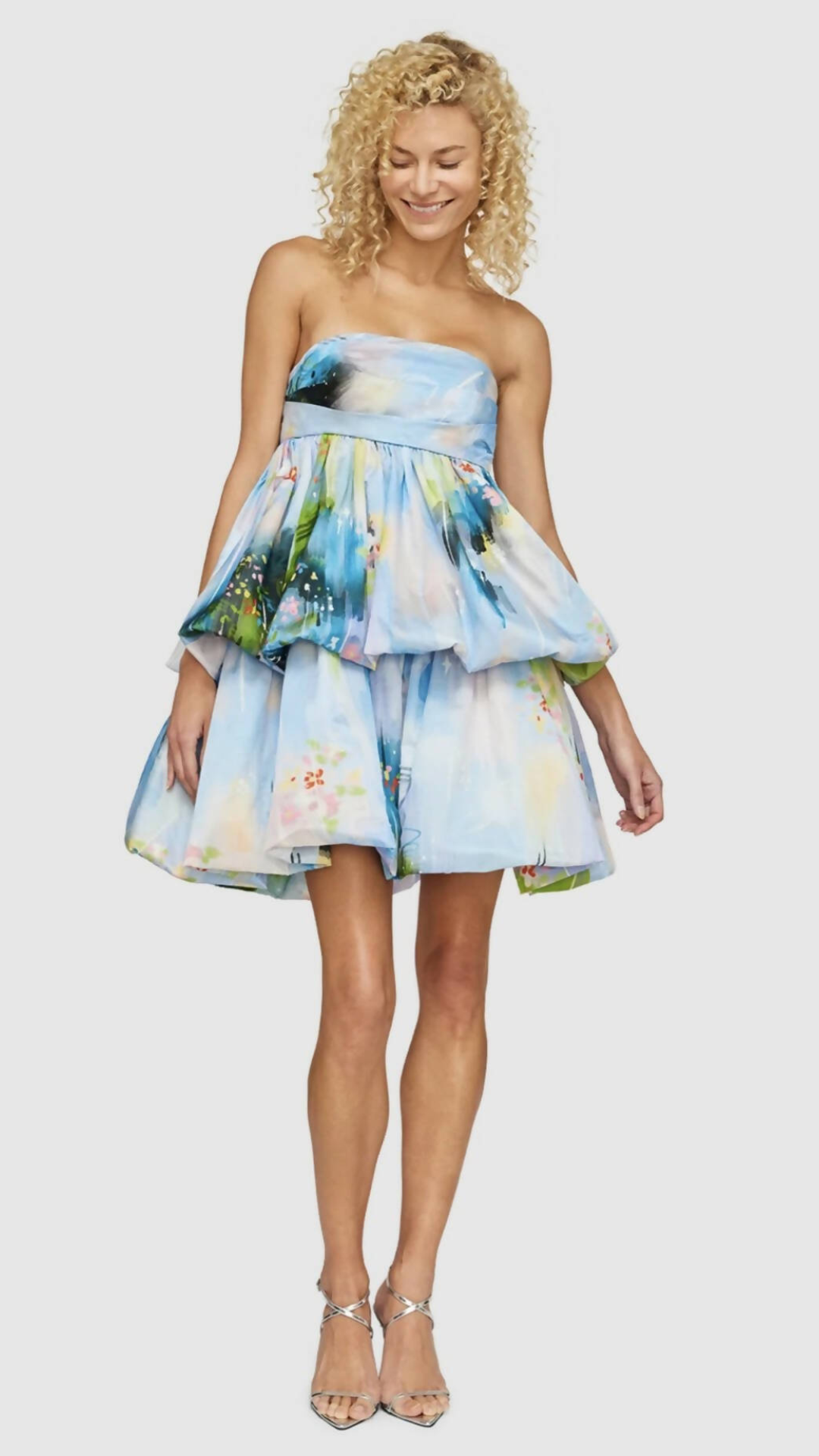 Leo Lin - Daphne Strapless Bubble Dress