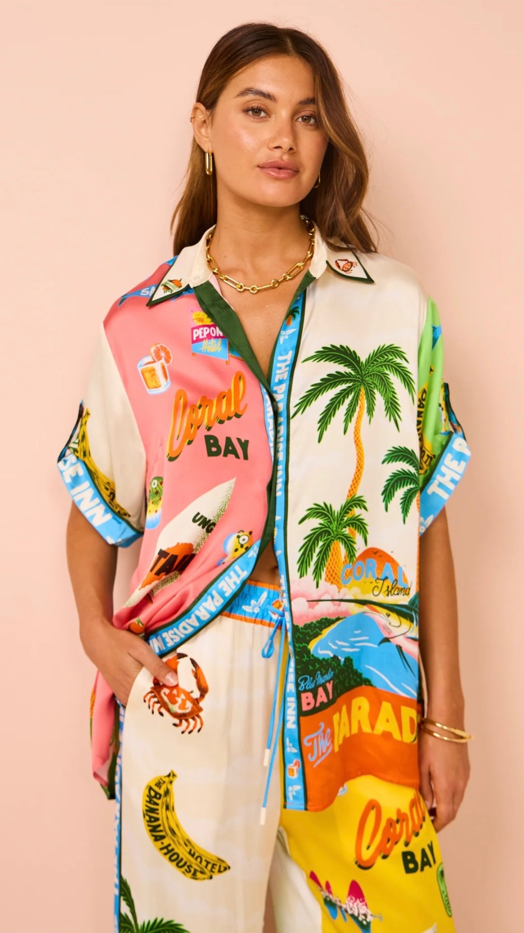 Alemais - Paradiso Silk Shirt (6) & Silk Pants (10)