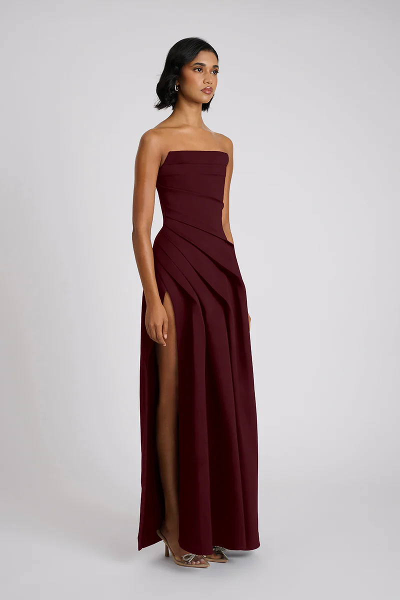Eliya the Label - Deanna Gown Wine