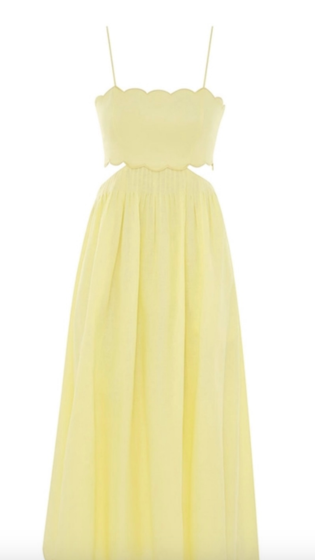 Zimmermann - Halliday Scallop Midi Dress