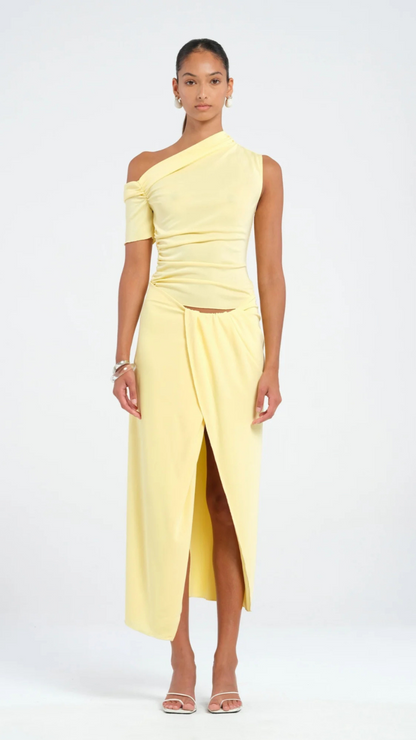 Benni - Cleo One Should Maxi Dress in Butter