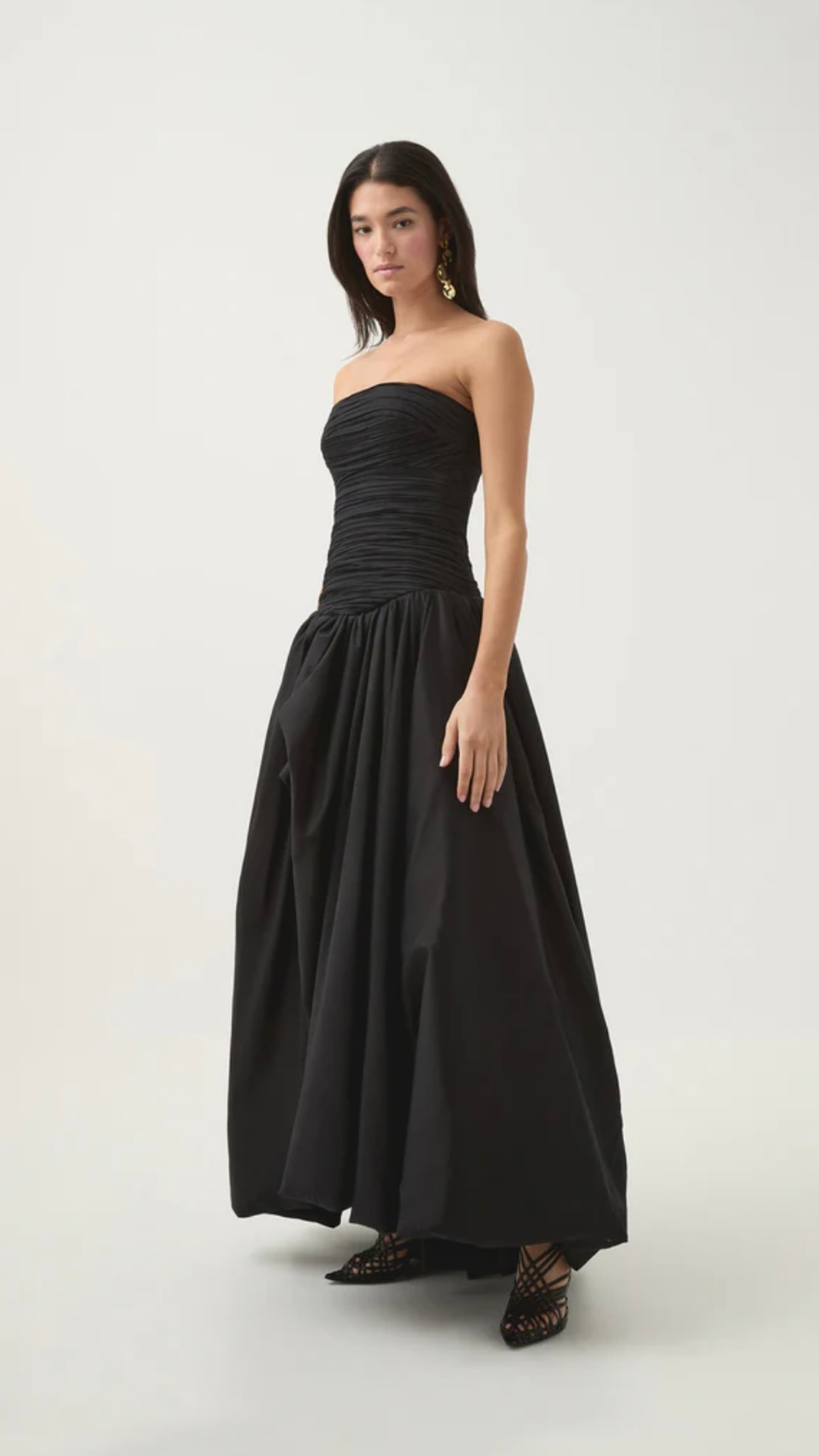 AJE - Violette Bubble Hem Maxi Dress