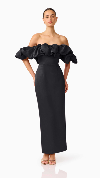 Elliatt - Lucetta Off Shoulder Column Gown