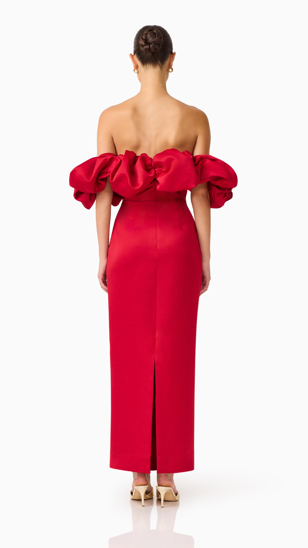 Elliatt - Lucetta Off Shoulder Column Gown