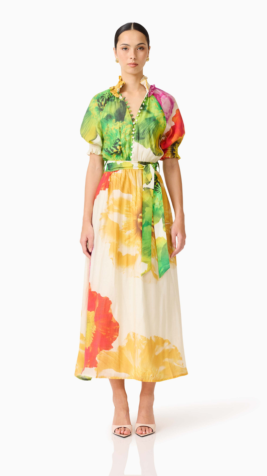 Elliatt - Lilia Puff Sleeve maxi dress