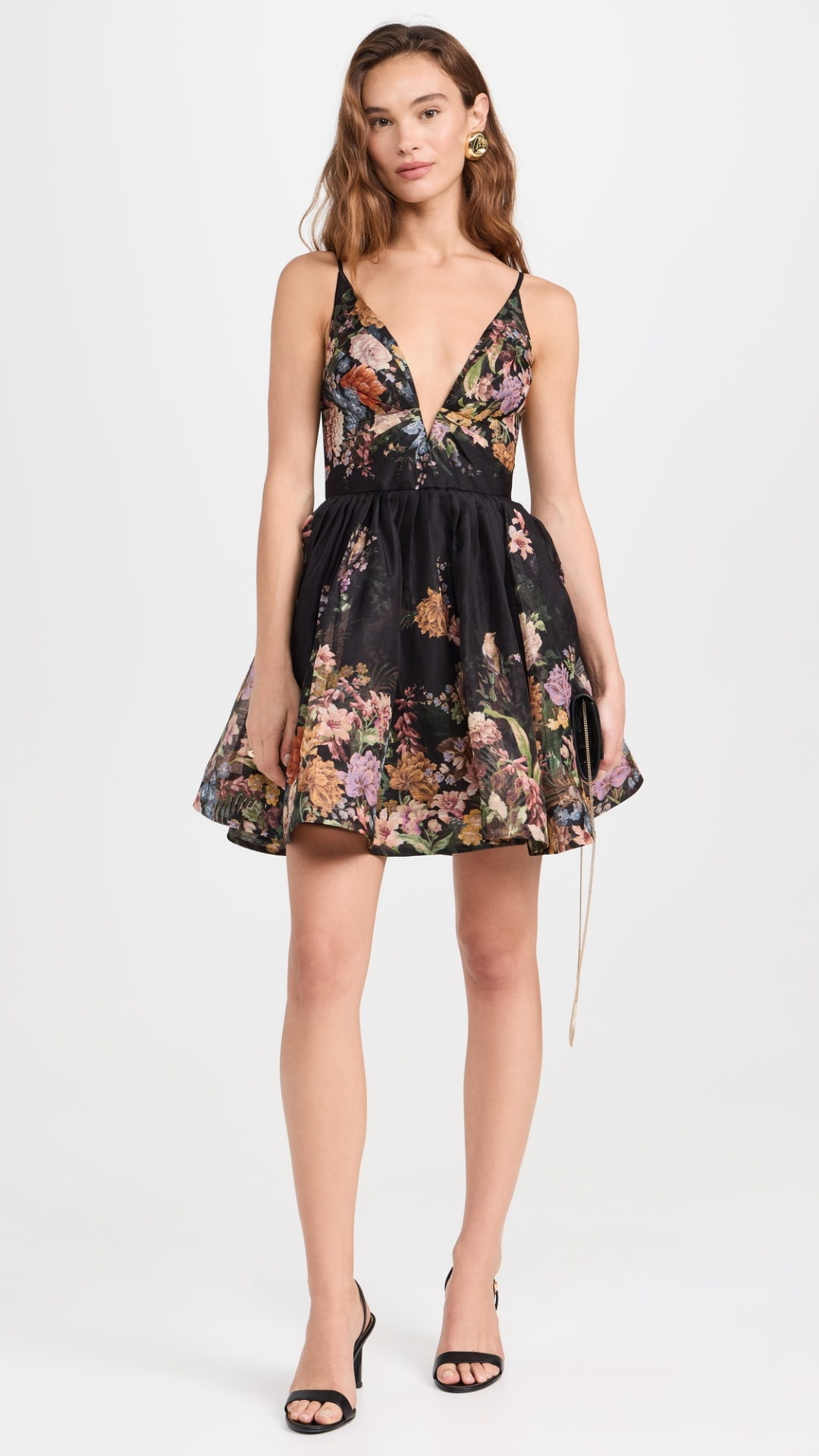 Zimmermann - Pavilion V Neck Mini Dress