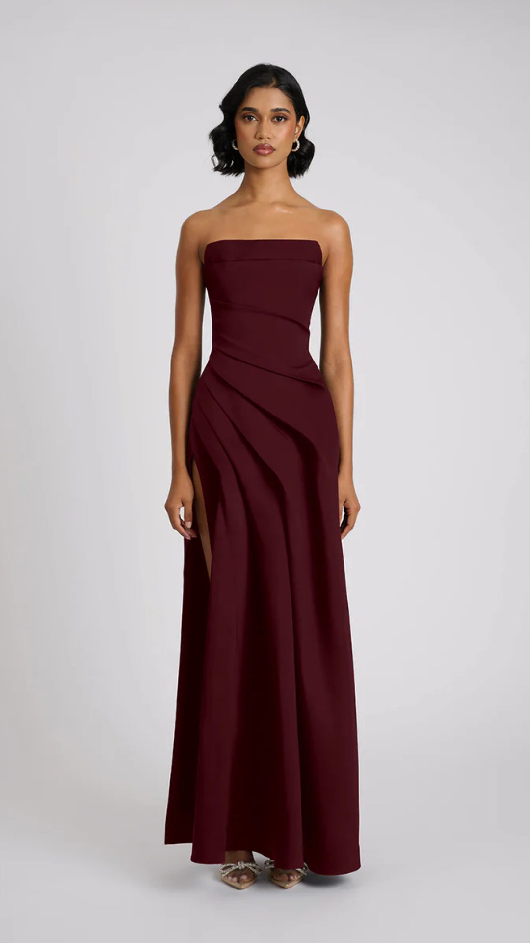 Eliya the Label - Deanna Gown Wine