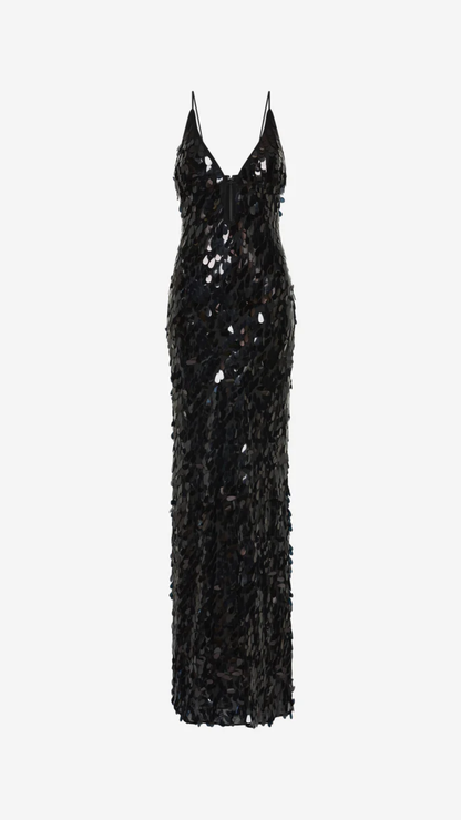 MISHA - Sapphire Sequin Maxi Dress