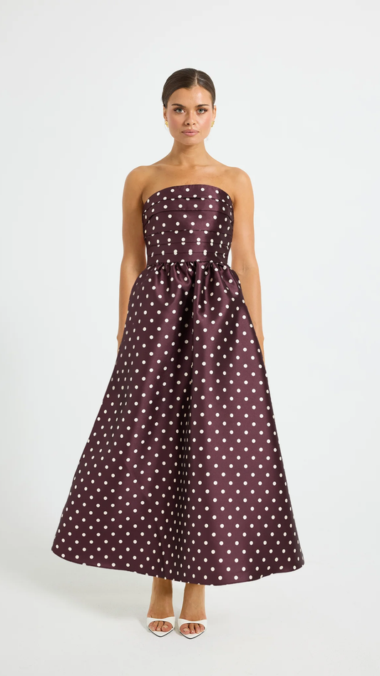 Pasduchas - Alistair Strapless Midi